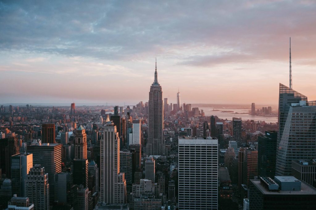 New York city skyline